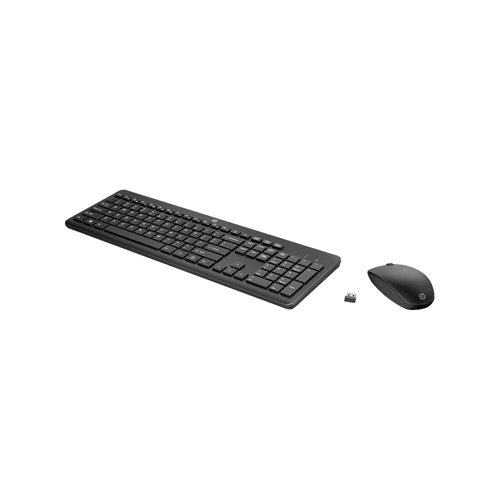 Ensemble clavier et souris sans fil HP 235 AZERTY (1Y4D0AA#ABF)-1