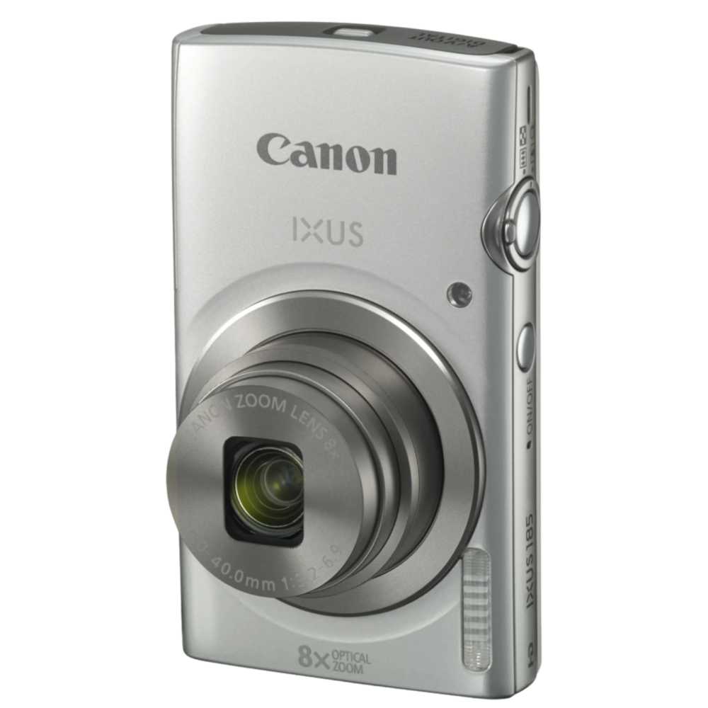 CANON POWERSHOT IXUS 185 Silver avec Zoom Optique (1806C001AA)