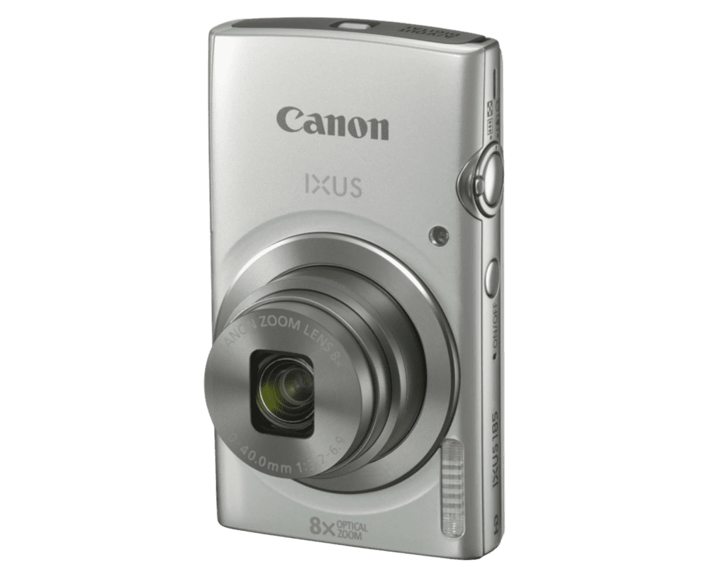 CANON POWERSHOT IXUS 185 Silver avec Zoom Optique (1806C001AA)