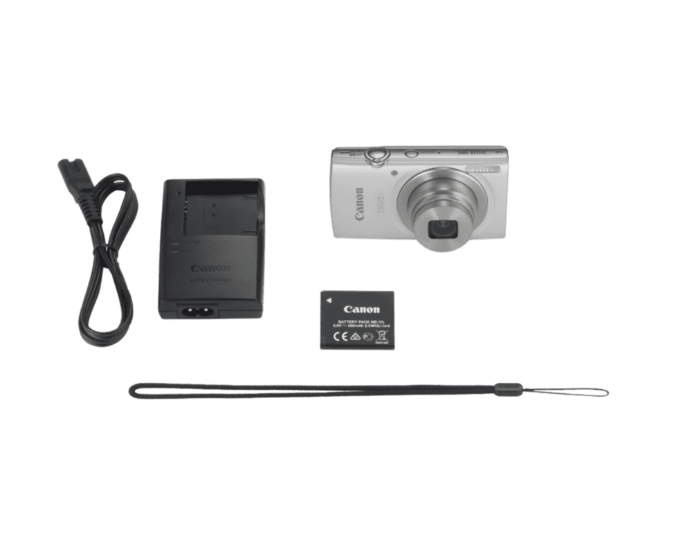 CANON POWERSHOT IXUS 185 Silver avec Zoom Optique (1806C001AA)-5