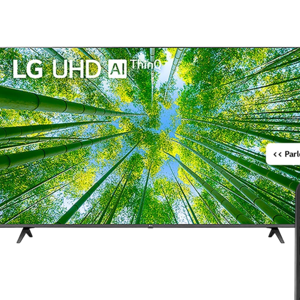 LG TV 55 4K HDR10 HLG α5 AI (55UQ80006LD)