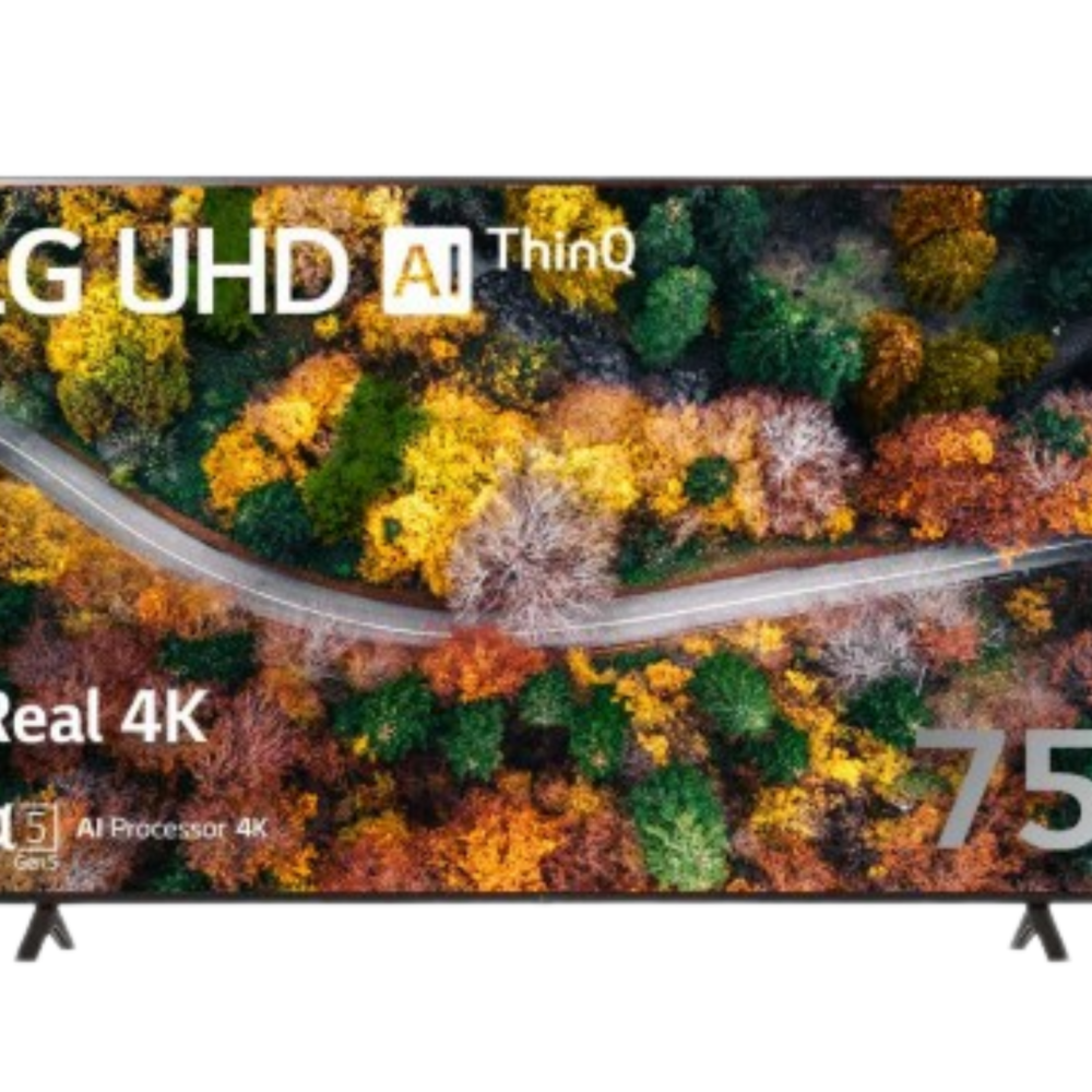 LG TV 75 UHD 4K HDR10 HLG ALLM AI α5 (75UQ90006LC)