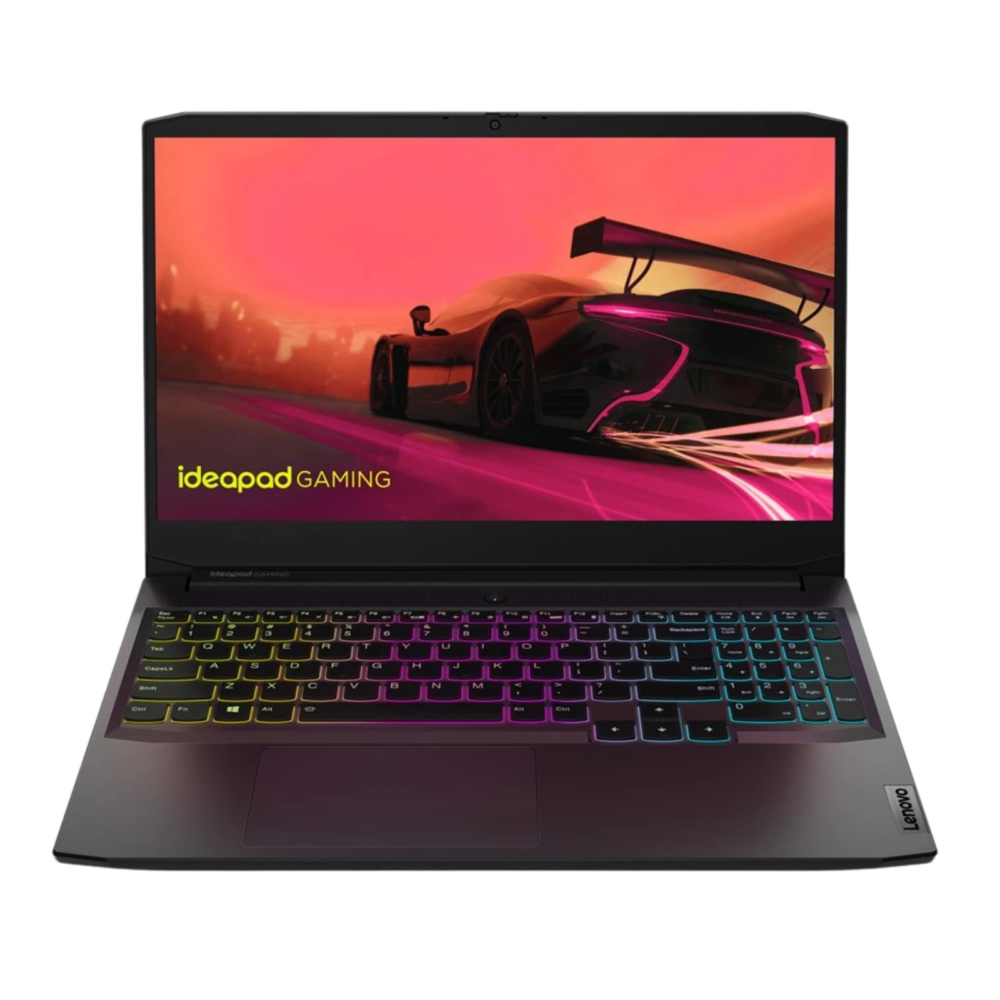 LENOVO Gaming 3 15ACH6 AMD Ryzen 7 5800H 15,6" 16Go 512Go SSD Win 11 Home SHADOW BLACK RTX3050Ti 12M (82K200KKFE)