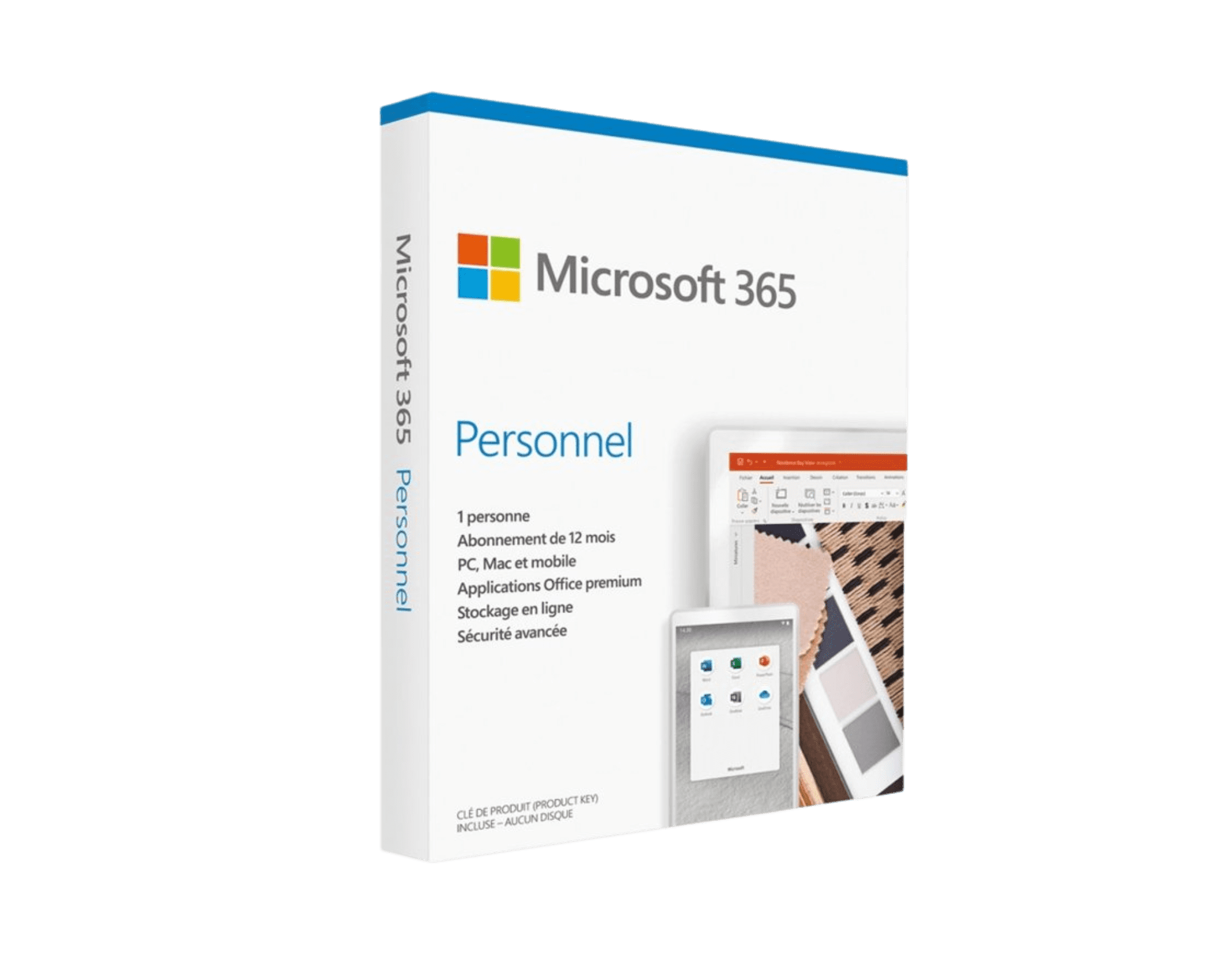 Microsoft M365 Personal French Subscr 1YR Africa Only Media less P8 (QQ2-01416)