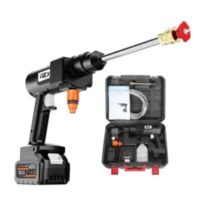 Machine portative de nettoyage de pistolet à eau de jet sans fil de rondelle de voiture sans fil à haute pression de 24V pour l'irrigation avec la batterie au lithium