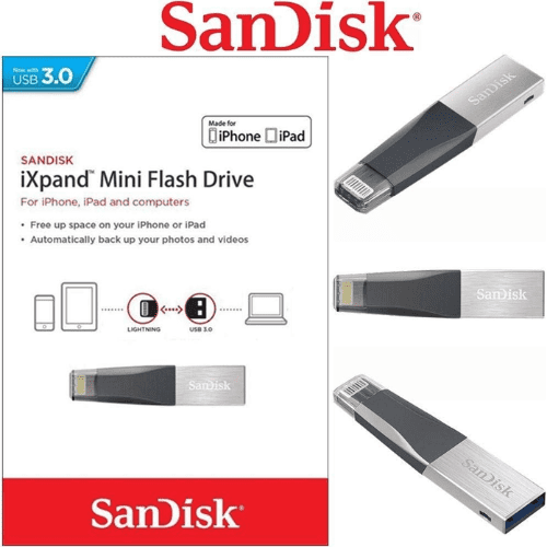 Clé USB SanDisk iXpand Mini (SDIX40N-128G-GN6NN)-2