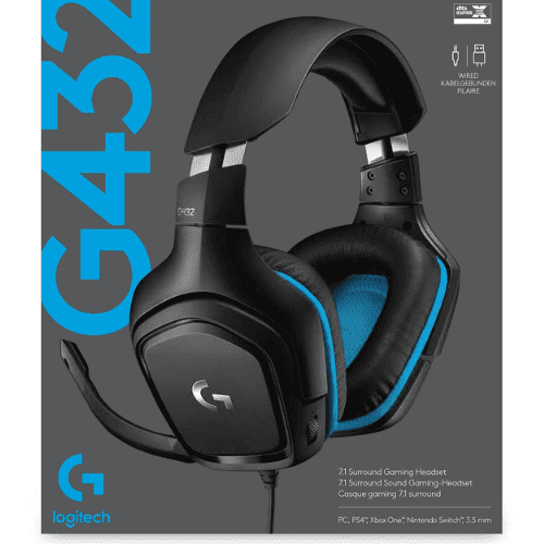 LOGITECH G432 7.1 Surround Sound Wired Gaming Head (981-000770)-4