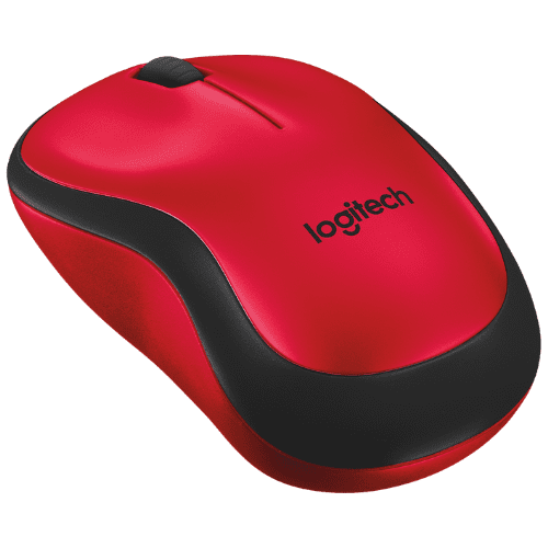 LOGITECH Wireless Mouse M220 SILENT EMEA RED (910-004880)-1