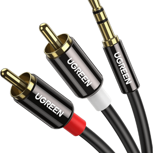 Ugreen Cable Audio 3.5mm Male to RCA Male 2M (10584)-2