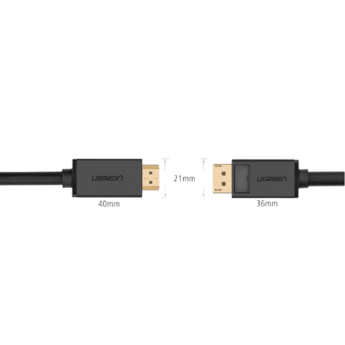 Ugreen Cable DP Male to HDMI Male 2M (10202)-1