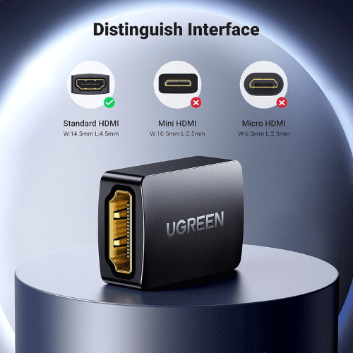 Ugreen Extender HDMI Female to HDMI Female (20107)-2