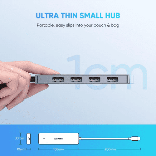 Ugreen HUB USB-C to 4 x USB 3.0 (70336)-4