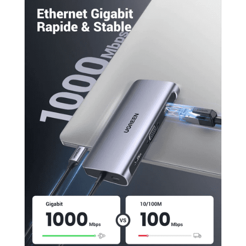 Ugreen Station d'accueil USB-C 10 en 1 (80133)-3