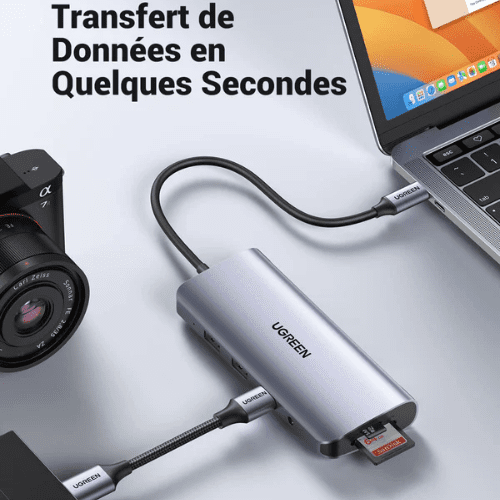 Ugreen Station d'accueil USB-C 10 en 1 (80133)-5