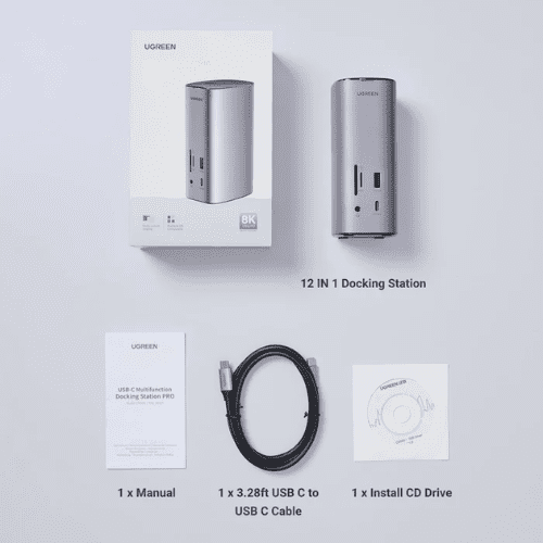 Ugreen Station d'accueil USB-C MF 13 en 1 (90325)-8