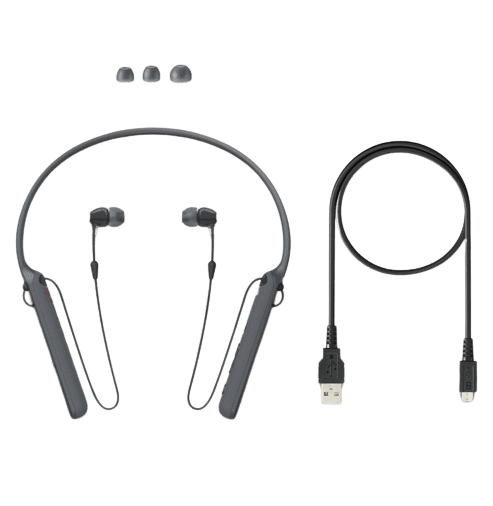 Écouteurs intra-auriculaires sans fil Sony WI-C400 (WI-C400/BZ)-3