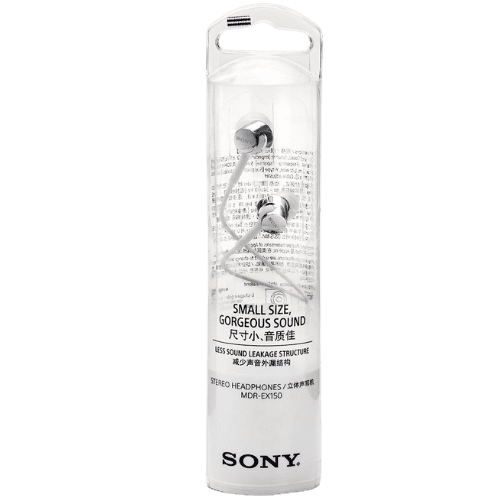 Écouteurs Sony MDR-EX150-Jack 3,5 mm (MDREX150 WQE WHITE)-3