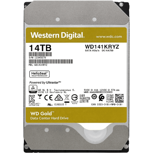 WD Gold 14TB Enterprise Class SATA HDD (WD141KRYZ)-1