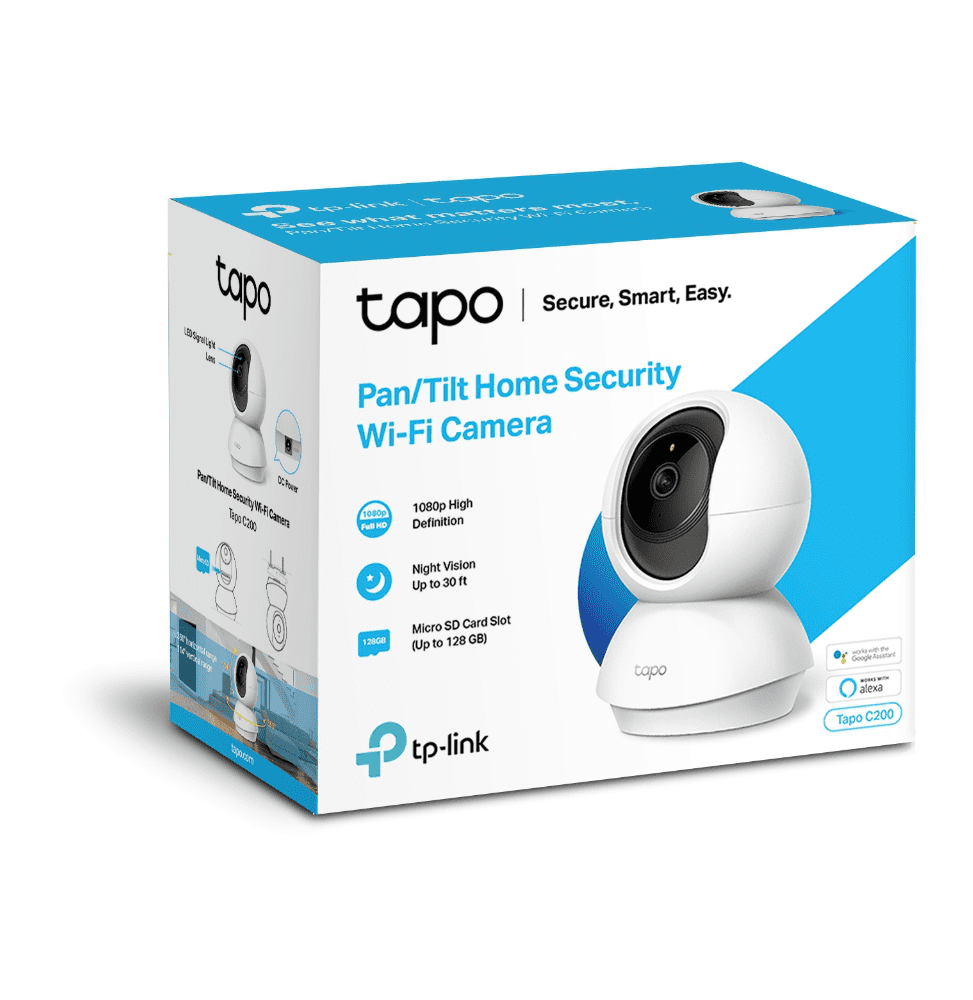 Caméra de surveillance WiFi TP-Link Tapo C200 panoramique et inclinable Indoor (TAPOC200)-5