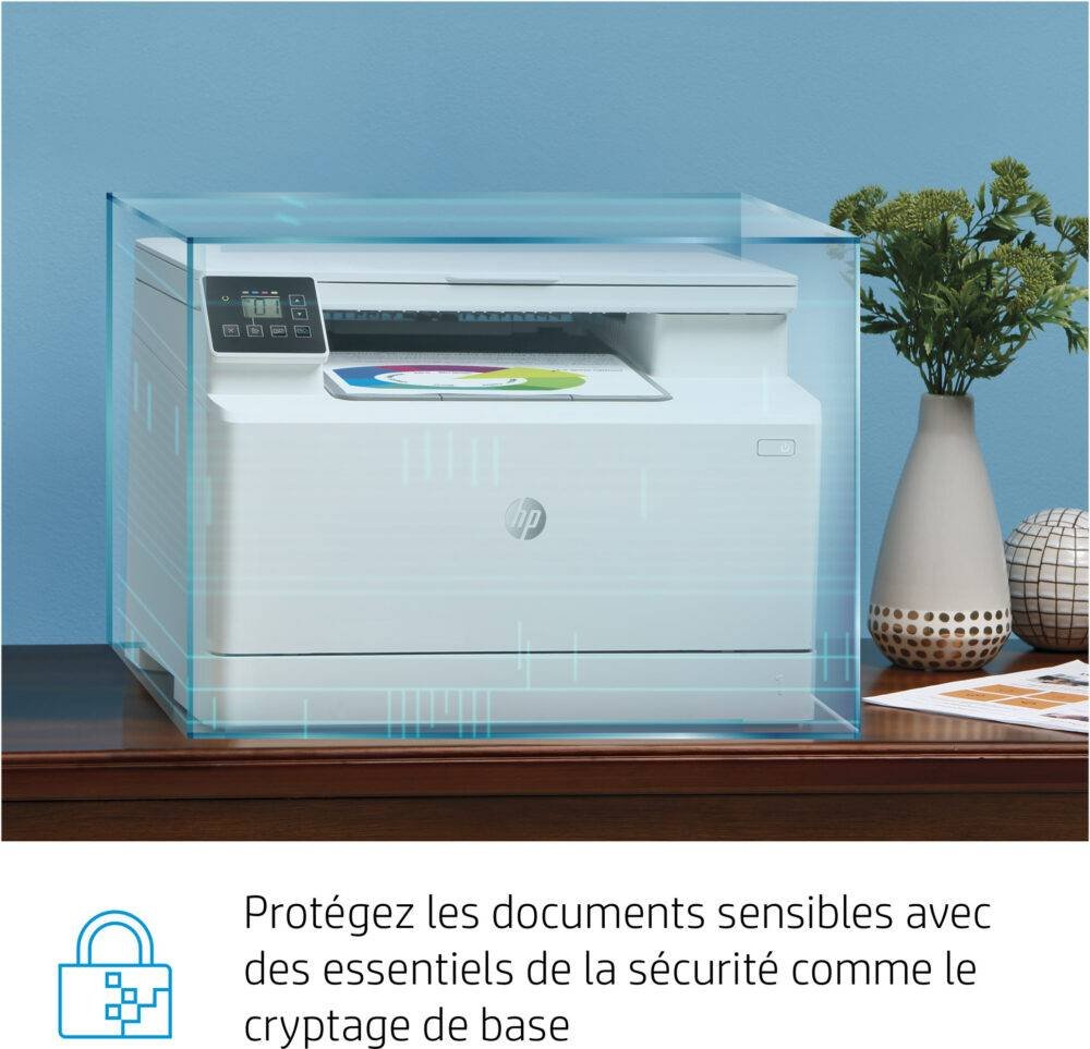 Imprimante Multifonction Laser Couleur HP LaserJet Pro M182n (7KW54A)-12