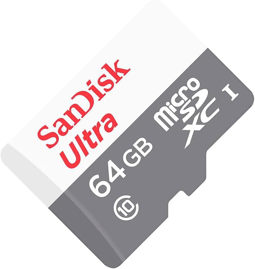 carte memoire sandisk ultra 64 go microsdxc uhs i sdsqunr 064g gn3mn 2