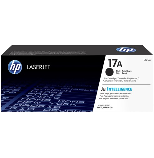 cartouche de toner hp 17a laserjet noir cf217a