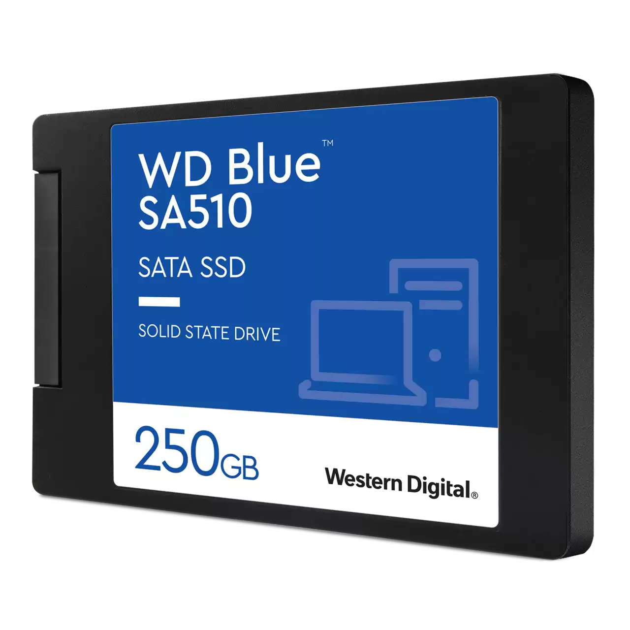 disque dur interne ssd wd blue sa510 sata 2 5 250 go wds250g3b0a 2