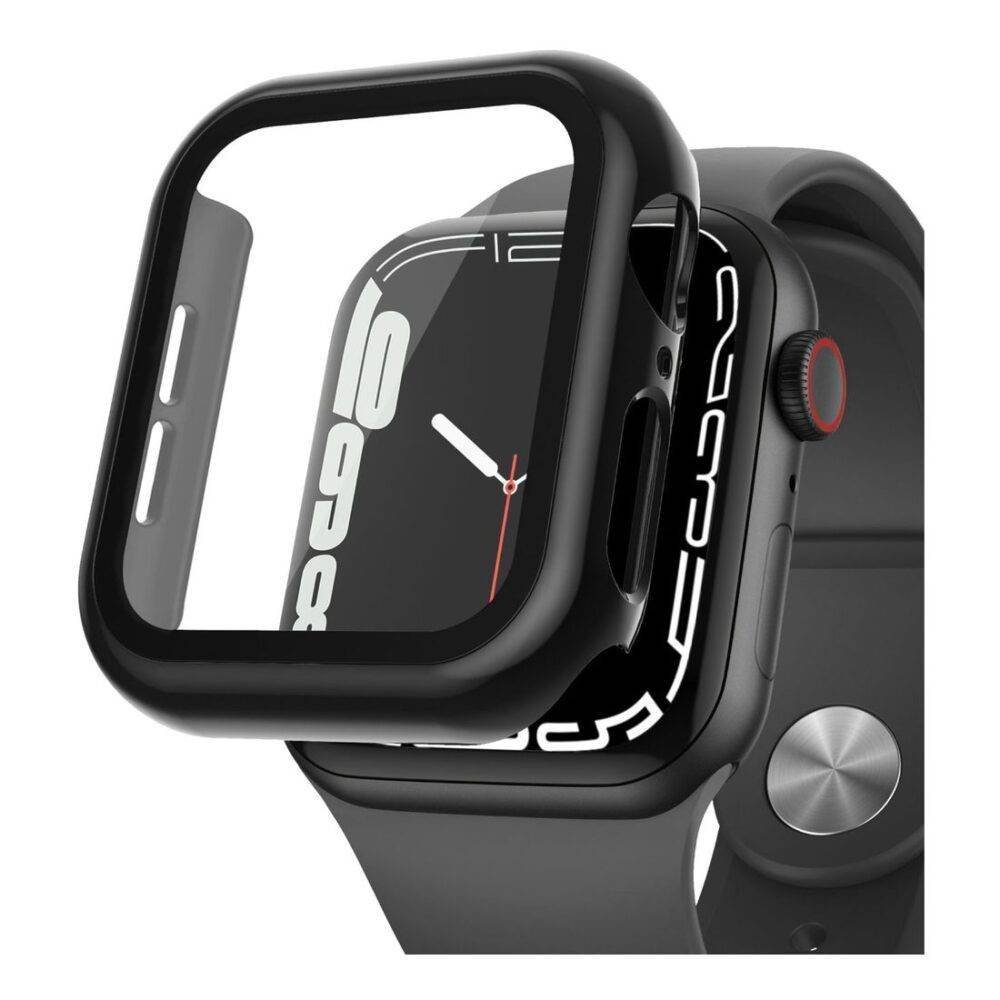 hyphen apple watch protector series 7 8 black 41mm haw bk411901 6