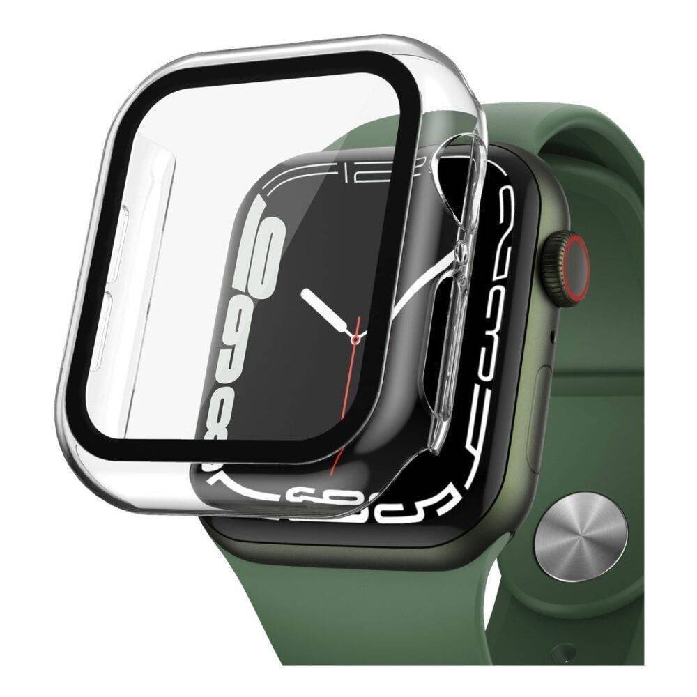 hyphen apple watch protector series 7 8 transparent 41mm haw tr411925 2