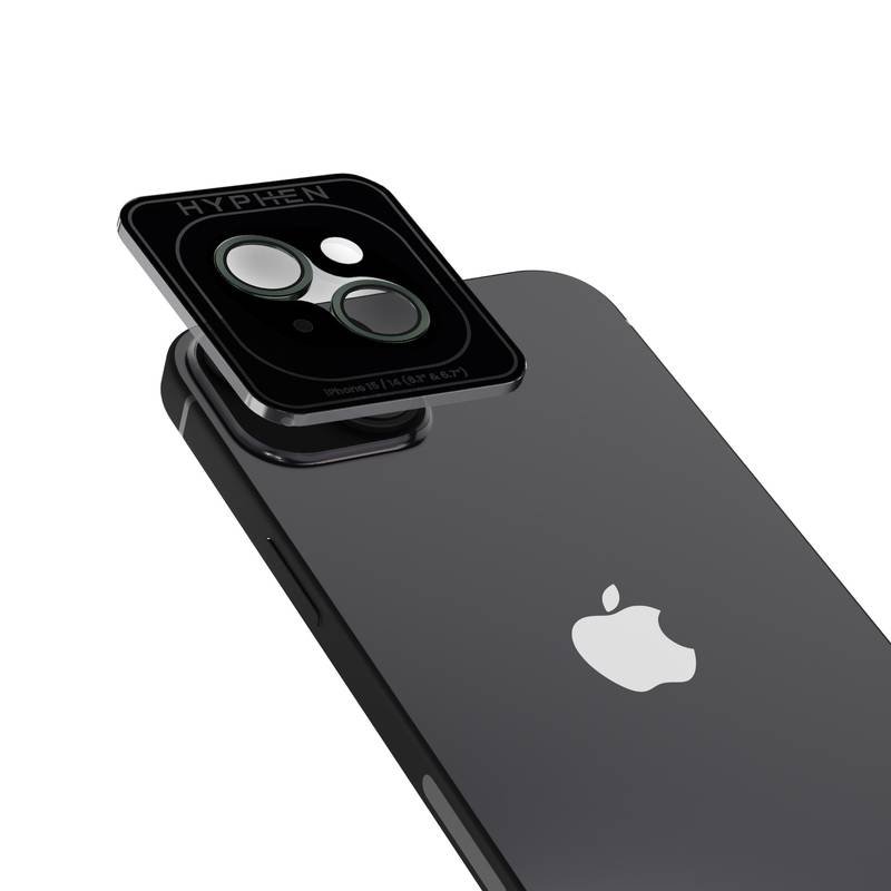 hyphen camera lens protector black iphone 15 plus hlp bk158924 2