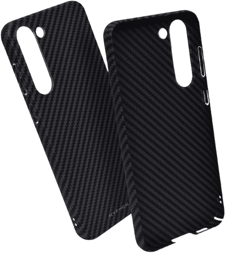 hyphen carbon fiber case samsung s23 black hpc cfs23bk7163 1