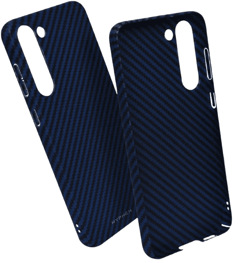 hyphen carbon fiber case samsung s23 plus blue hpc cfs23pbl7200 2