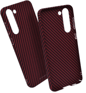 HYPHEN Carbon Fiber Case - Samsung S23 - Red (HPC-CFS23RD7187)