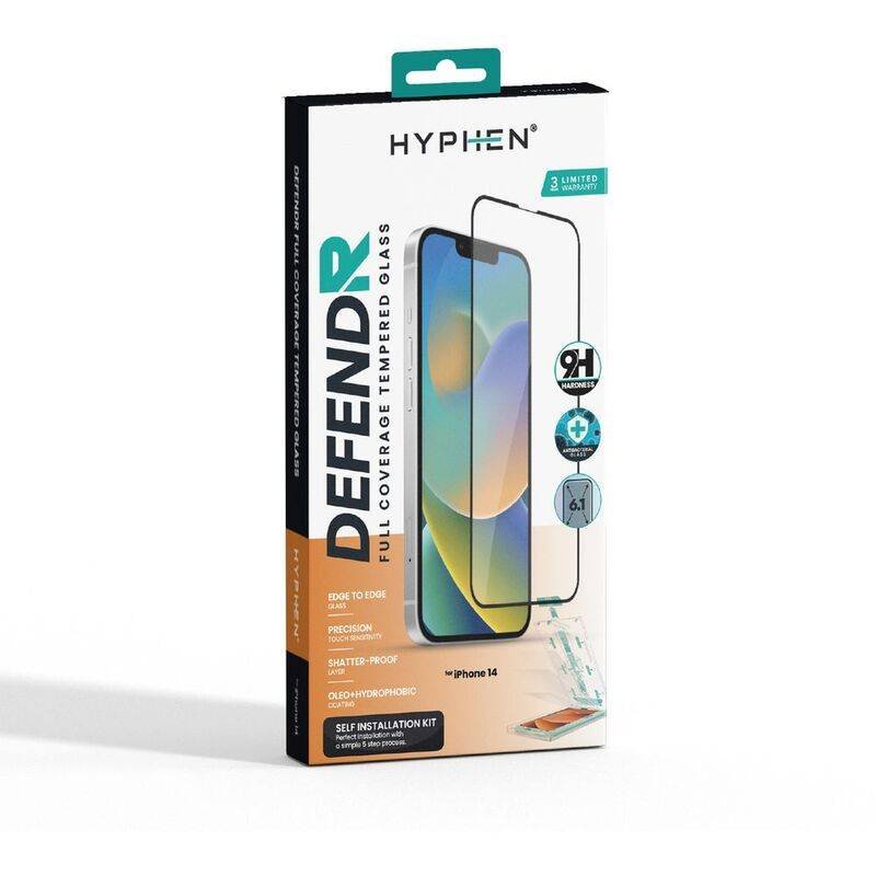 hyphen defendr full coverage tempered glass iphone 14 6 1 htg f144902 4