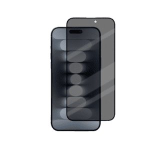 HYPHEN DEFENDR Privacy Tempered Glass with Applicator - iPhone 15 Pro Max - 6.7 (HTG-P15PM8542)