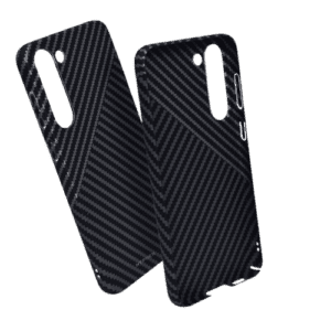 HYPHEN Dual Color Carbon Fiber Case - Samsung S23 Plus - Black and White (HPC-CS23PBW7286)