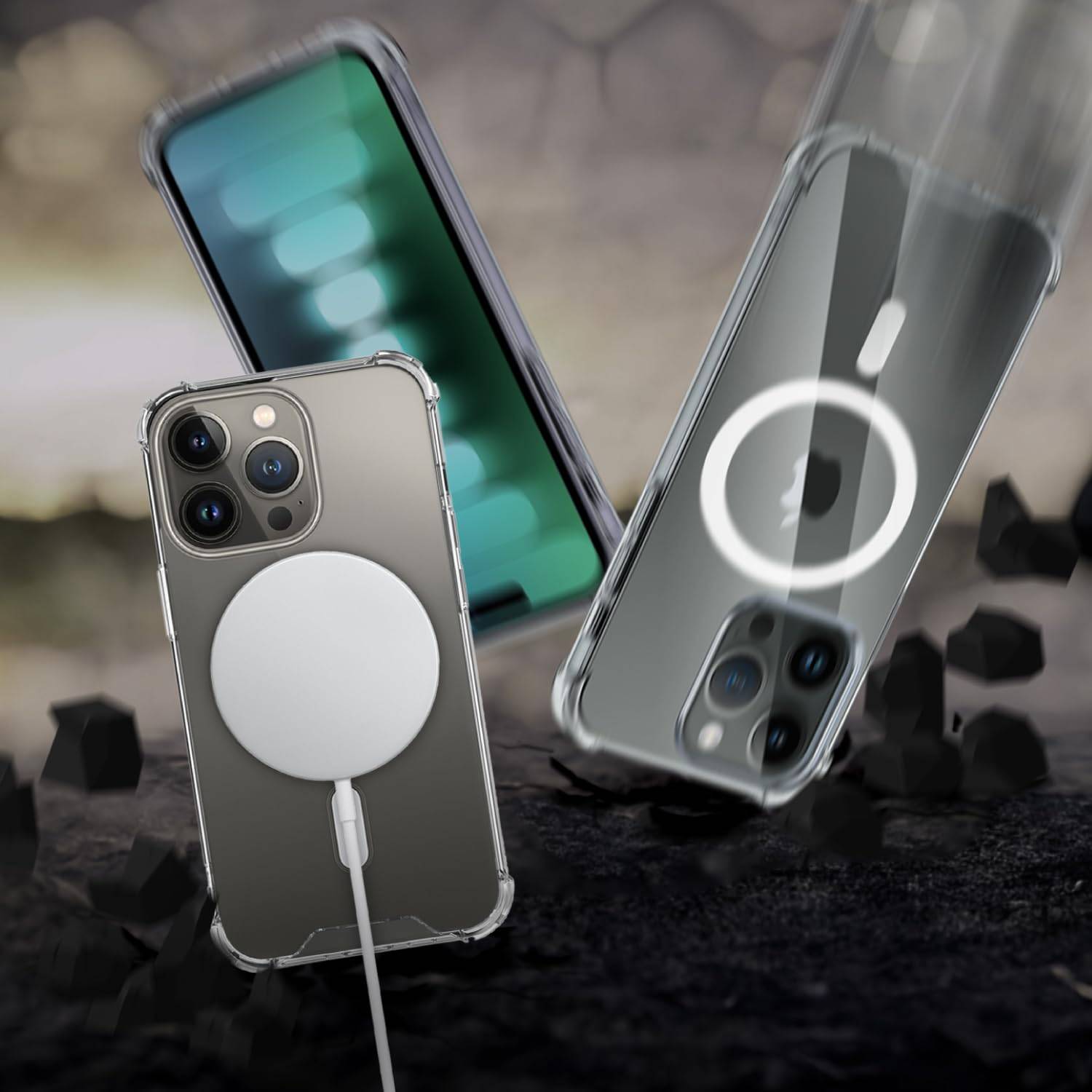 hyphen duro magsafe drop case iphone 15 6 1 10ft drop tested case hpc msd158238 3