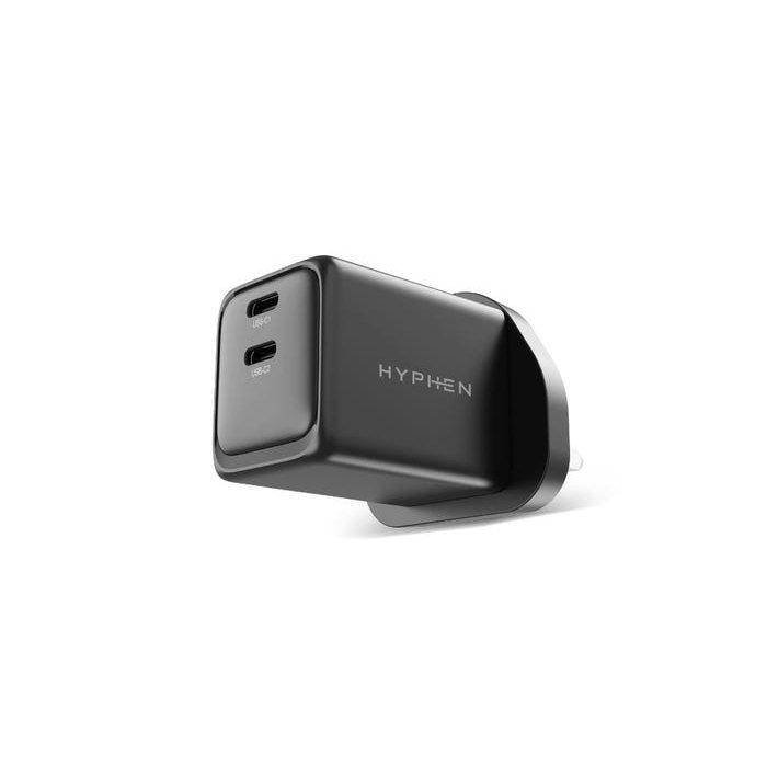 hyphen gan adaptor 45w uk plug black hpa g45wukb7804 3