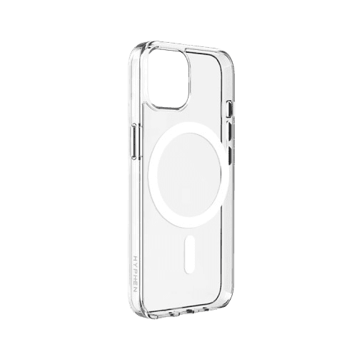 hyphen lucd crystal hard case iphone 15 6 1 anti yellowing technology hpc ch158115 1