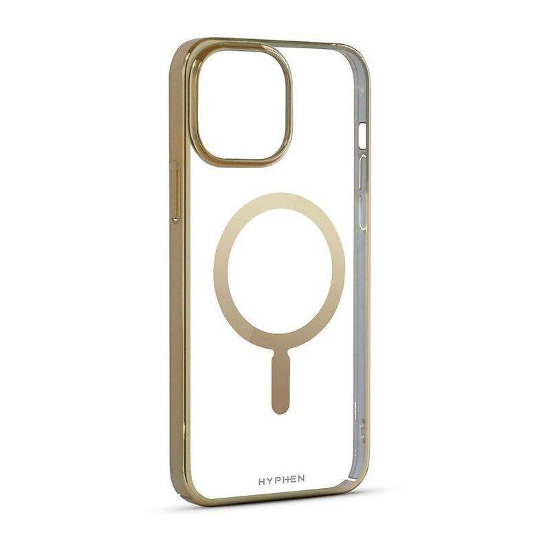 hyphen magsafe frame case gold iphone 14 pro max hpc mgd14pm6401 6