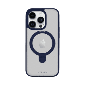 HYPHEN MagSafe Stand Case - Blue - iPhone 15 Pro - 6.1 (HPC-RBL15P8573)