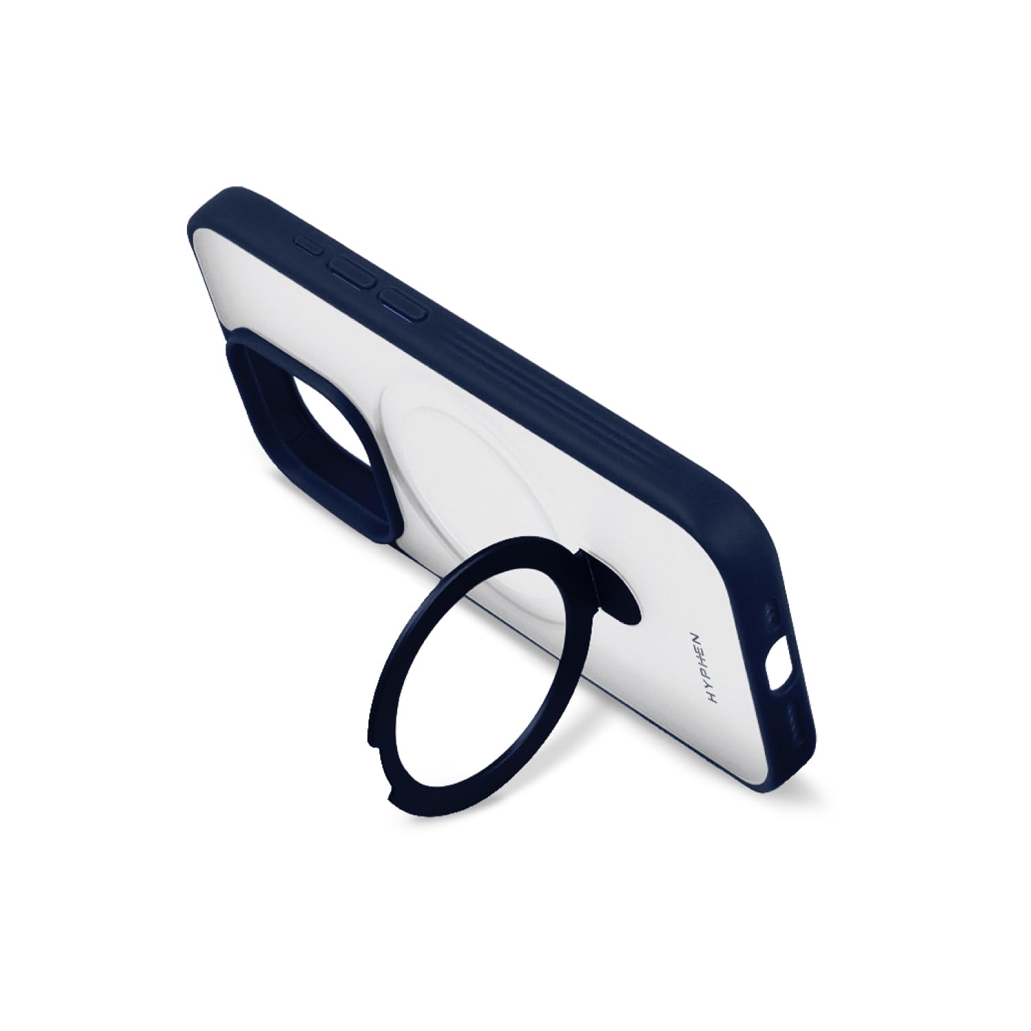 hyphen magsafe stand case blue iphone 15 pro max 6 7 hpc rbl15pm8580 3