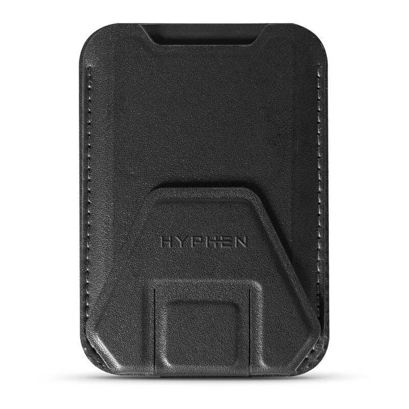 hyphen magsafe wallet card holder with stand black hmw chsbk4964 7