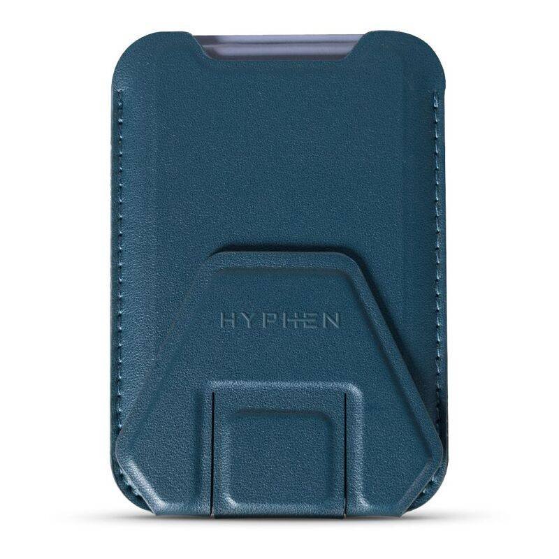 hyphen magsafe wallet card holder with stand blue hmw chsbl4971 7