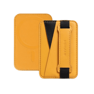 HYPHEN MagSafe Wallet - Dual Pocket with Grip - Orange (HMW-DPGOR5046)