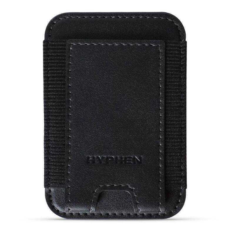 hyphen magsafe wallet single pocket holder black hmw sphbk4995 4