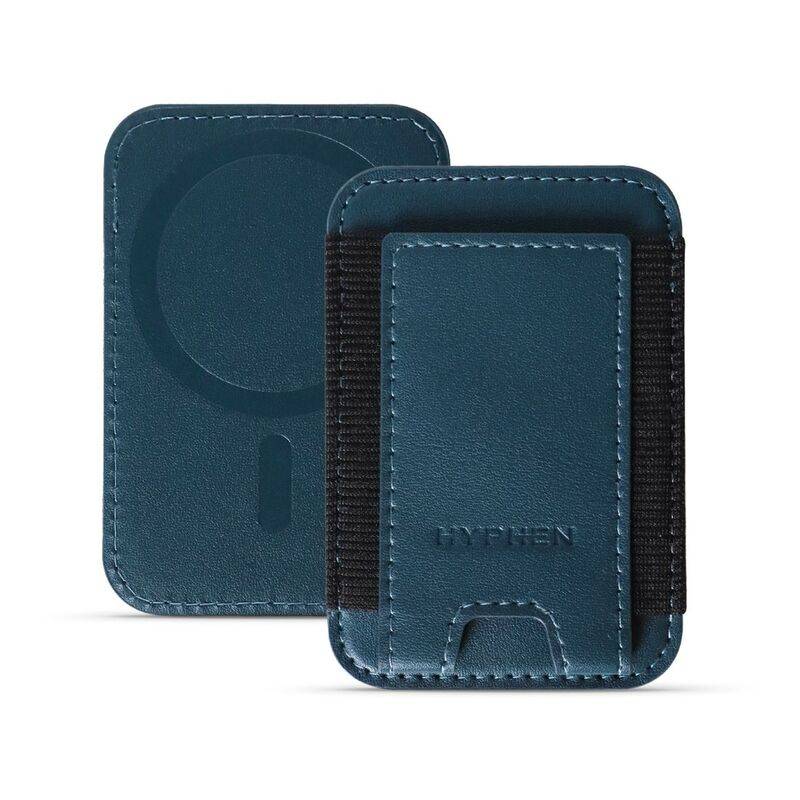 hyphen magsafe wallet single pocket holder blue hmw sphbl5008 4