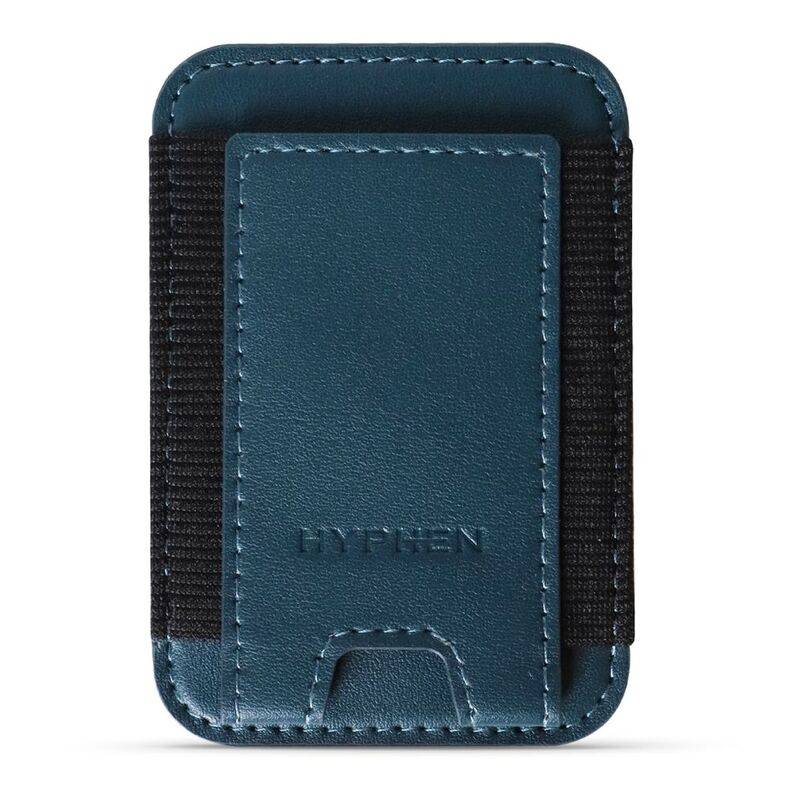 hyphen magsafe wallet single pocket holder blue hmw sphbl5008 5