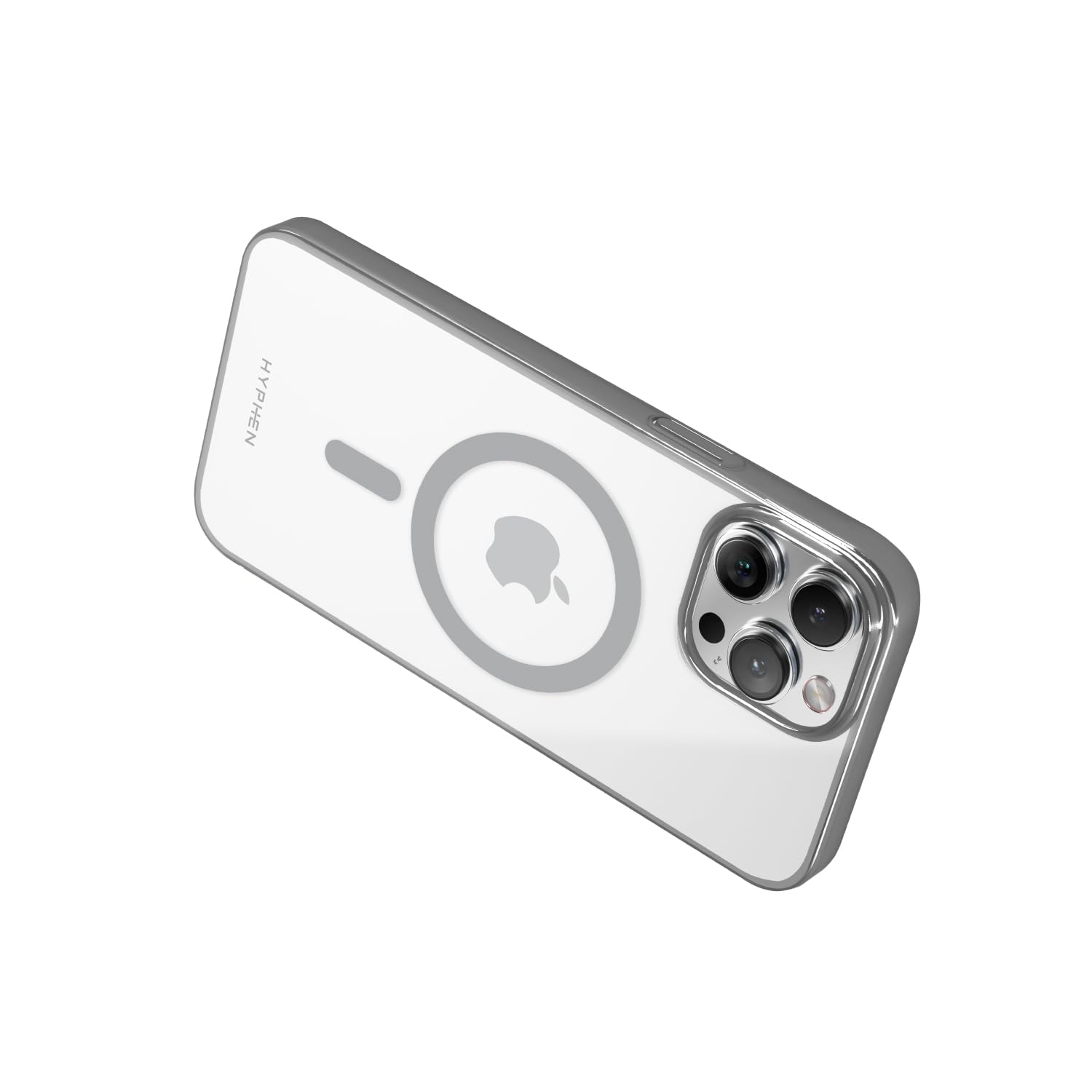 hyphen noct magsafe frame case titanium grey iphone 15 pro 6 1 hpc fgy15p8351 5