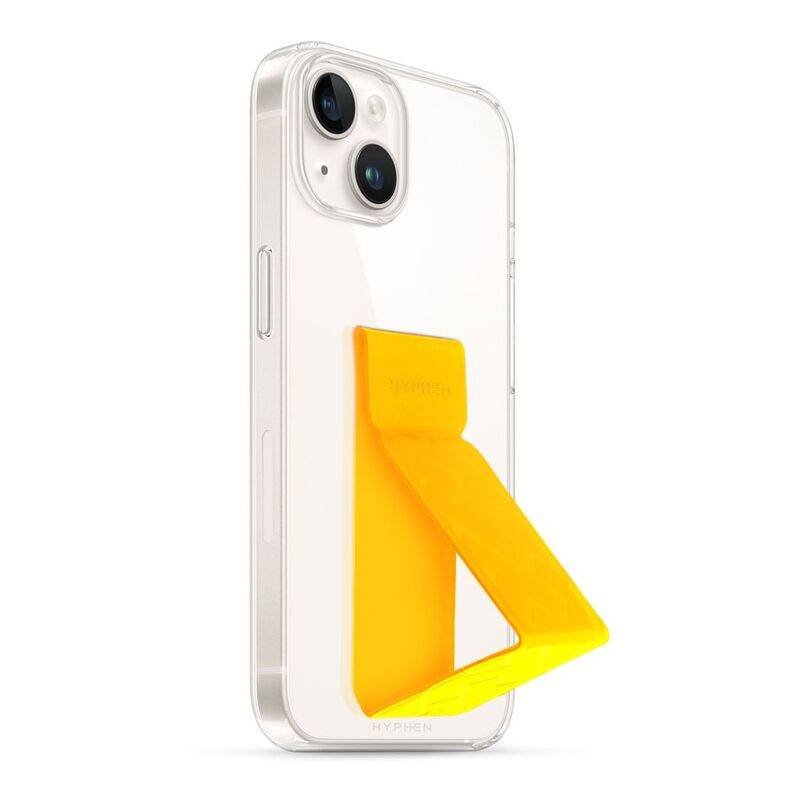 hyphen phone case grip holder and stand yellow upto 6 1 inches hgh yl614797 2